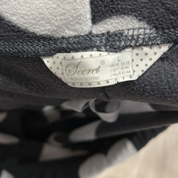 PRIMARK HEART SHAPED FLEECED PJ BOTTOM - Picture 3 of 3